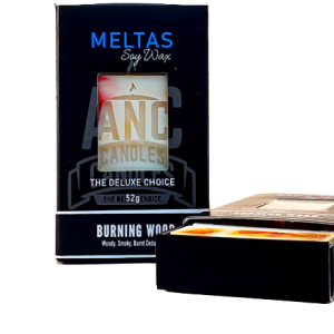 Burning Wood Wax Melt
