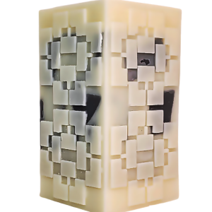 Cashmere Pillar Chunk Candle