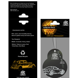 Honeyed Spiced Car Air Freshener