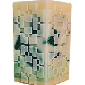 Honeysuckle Pillar Chunk Candle