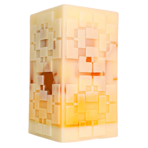 Asian Sandalwood Pillar Chunk Candle